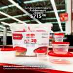 En Sam's Club set de contenedores Rubbermaid 28 piezas a $715