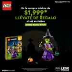 Promoción LEGO Store: Set de bruja Mystic Witch de regalo en compras a partir de $1,999