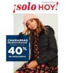En Old Navy 40% de descuento en chamarras hoy sábado