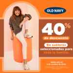 En Old Navy 40% de descuento en suéteres sólo hoy domingo En Old Navy 40% de descuento en suéteres sólo hoy domingo