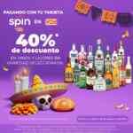 En Oxxo 40% de descuento en vinos y licores seleccionados pagando con tarjeta Spin by Oxxo