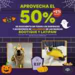 En Petco 50% de descuento en disfraces y accesorios de Halloween para mascotas