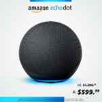 Bocina inteligente Amazon Echo Dot de $1,299 a $599 en tiendas participantes
