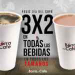 Promoción La Borra del Café Día del café: 3x2 en todas las bebidas