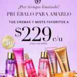 Promoción Victoria's Secret: Cremas y mists de $499 a $229 este fin de semana
