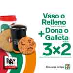 Ofertas 7-Eleven Buen Fin 2022: 3x2 en café, dona, galletas y más