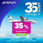 Cupón Aeromar 35 Aniversario: 35% de descuento en vuelos seleccionados