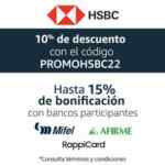 Amazon Pre Buen Fin 2022: cupón del 10% de descuento, 15% de bonificación y más