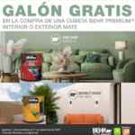 Promoción BEHR Pintura gratis: Galón de regalo en la compra de una cubeta de pintura