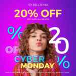 Bellísima Cyber Monday 2022: 20% de descuento en toda la tienda en línea