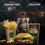 En Burger King compra un combo de Modern Warfare II y recibe un skin de operador gratis y 1 hora de 2XP