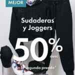 En C&A segundo a mitad de precio en Sudaderas y Joggers