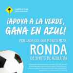 Promoción del Mundial California Pizza Kitchen: Ronda de shots azulitos por cada gol de México y cubeta de cervezas a $150