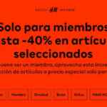 Rebajas H&M de hasta 40% de descuento hasta el 17 de noviembre