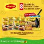 Sartén Ekco + 8 sobres de Maggi Jugoso al Sartén a sólo $145 en Bodega Aurrerá y Walmart