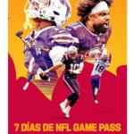 Oferta de Thanksgiving NFL Game Pass: 7 días de acceso PRO por sólo $20 pesos