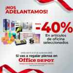 Office Depot adelantos Buen Fin 2022: Hasta 40% de descuento, Roku de regalo con compra mínima y más