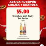 Cupón Oxxo Strongbow Gold, Rosé y Red Berries a sólo $5