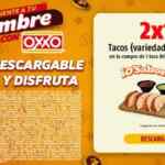 Cupón 2x1 Oxxo en tacos de guisado O'Sabor