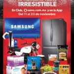 Folleto cuponera Sam's Club Fin Irresistible 2022 del 11 al 23 de noviembre