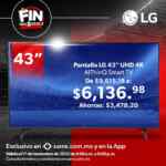 Sam's Club Horas Extraordinarias Fin Irresistible 17 de noviembre: pantalla LG AIThinQ de $9,615 a solo $6,136