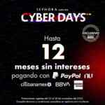 Cyber Days Sephora: Hasta 60% de descuento + hasta 12 msi, regalos y más