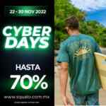 Cyber Days Squalo: Hasta 70% de descuento