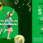 Oferta de Pre-Aniversario Viva Aerobus: Vuelos nacionales desde $3 pesos + TUA