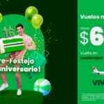 Pre-Festejo de Aniversario Viva Aerobus: Vuelos desde $60 + TUA