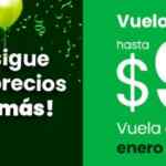 Promo Viva Aerobus vuelos desde $9 + TUA para volar en 2023