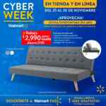 Ofertas destacadas Último Día Cyber Week Walmart: Sofá cama a sólo $2,990 y más