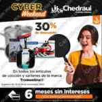 Ofertas Chedraui Cyber Weekend fin de semana 25 al 28 de noviembre 2022