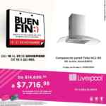 Liverpool Buen Fin 2022 promociones por departamento del 18 al 21 de noviembre