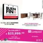 Liverpool Buen Fin 2022 promociones por departamento del 18 al 21 de noviembre