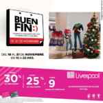 Liverpool Buen Fin 2022 promociones por departamento del 18 al 21 de noviembre