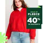 40% de descuento en prendas de lana (fleece) hoy sábado en Old Navy