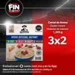Sams Club Horas Extraordinarias Fin Irresistible 13 de noviembre: 3x2 en avena y celular a $1,635