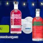 Absolut Vodka promo de Año Nuevo: set de vasos en forma de bola disco de regalo