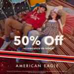 American Eagle Rebajas Navideñas de hasta 50% de descuento