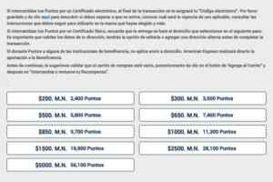 Promo 2x1 en certificados de regalo Amazon al pagar con puntos American Express