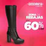 Andrea Zona de Rebajas de hasta 60% de descuento en calzado y ropa