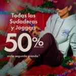 En C&A segundo a mitad de precio en sudaderas y joggers hoy martes