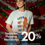 20% de descuento en todas las playeras navideñas en C&A