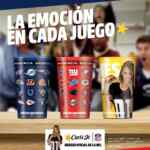En Carls Jr agranda tu combo y llévate 1 de 3 vasos coleccionables de la NFL