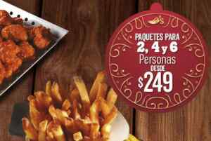 Promo Chilis Cenas Navideñas Diciembre 2022