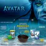 Combo Cinépolis Avatar El Camino del Agua: Precios de palomera 3D y vasos que cambian de color