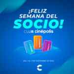Semana del Socio Club Cinépolis: 2x1 en entradas, 2x1 en palomitas, descuentos y más