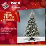 En City Club hasta 70% de descuento en decoración navideña
