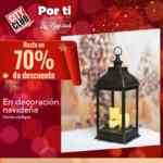 En City Club hasta 70% de descuento en decoración navideña