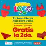 Ofertas HEB Combo Loco Año Nuevo: Compra un 12-pack Tecate y llévate carbón gratis, 2x1 en ropa interior roja y más